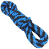 5 8 Solid Braid Derby Line Black & Blue Stripes