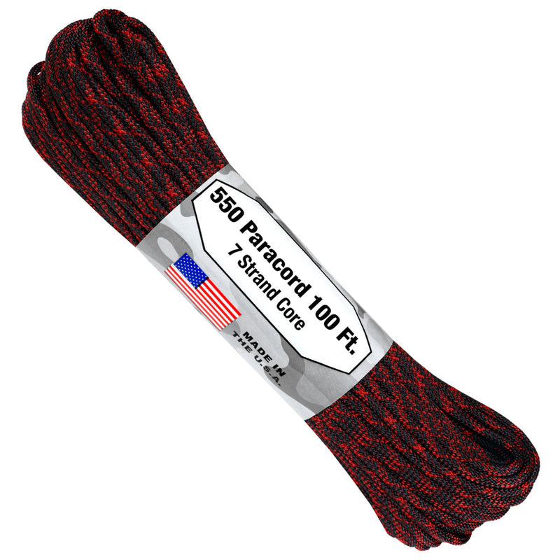 550 paracord red hawk